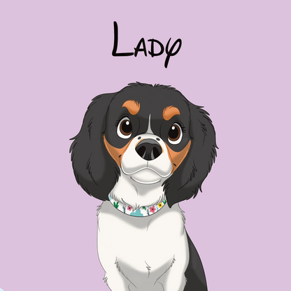 Personalized Cartoon Pet Poster