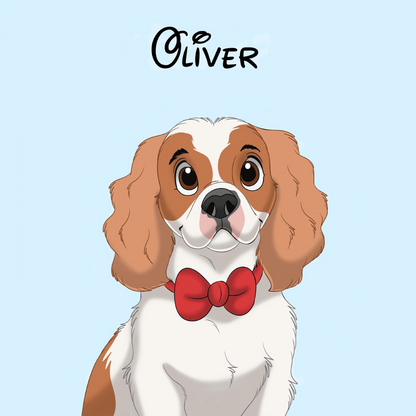 Personalized Cartoon Pet Poster